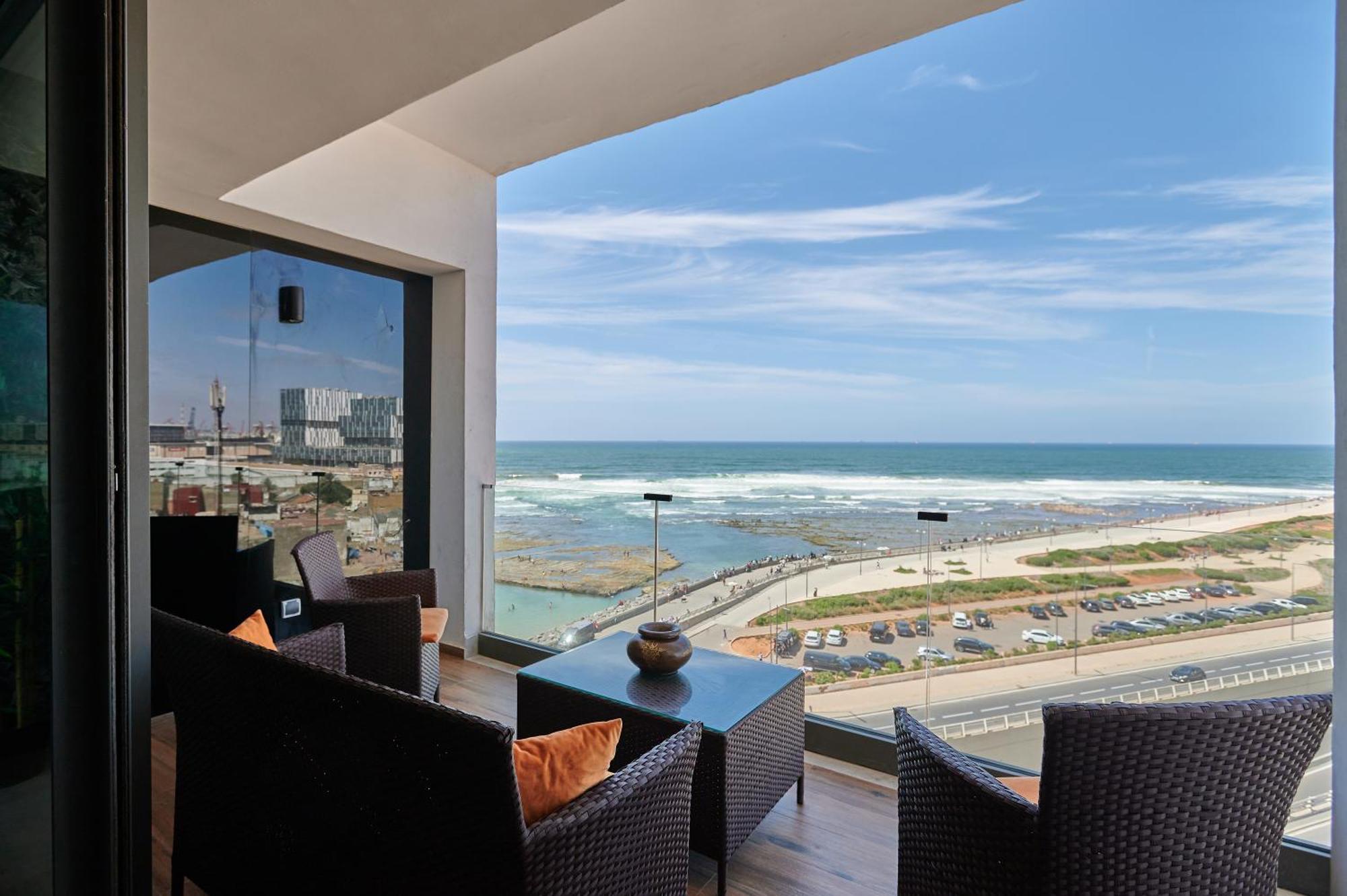 קזבלנקה Apartment Sea View B29 -Mosquee Hassan Ii- By Thecasaedition מראה חיצוני תמונה